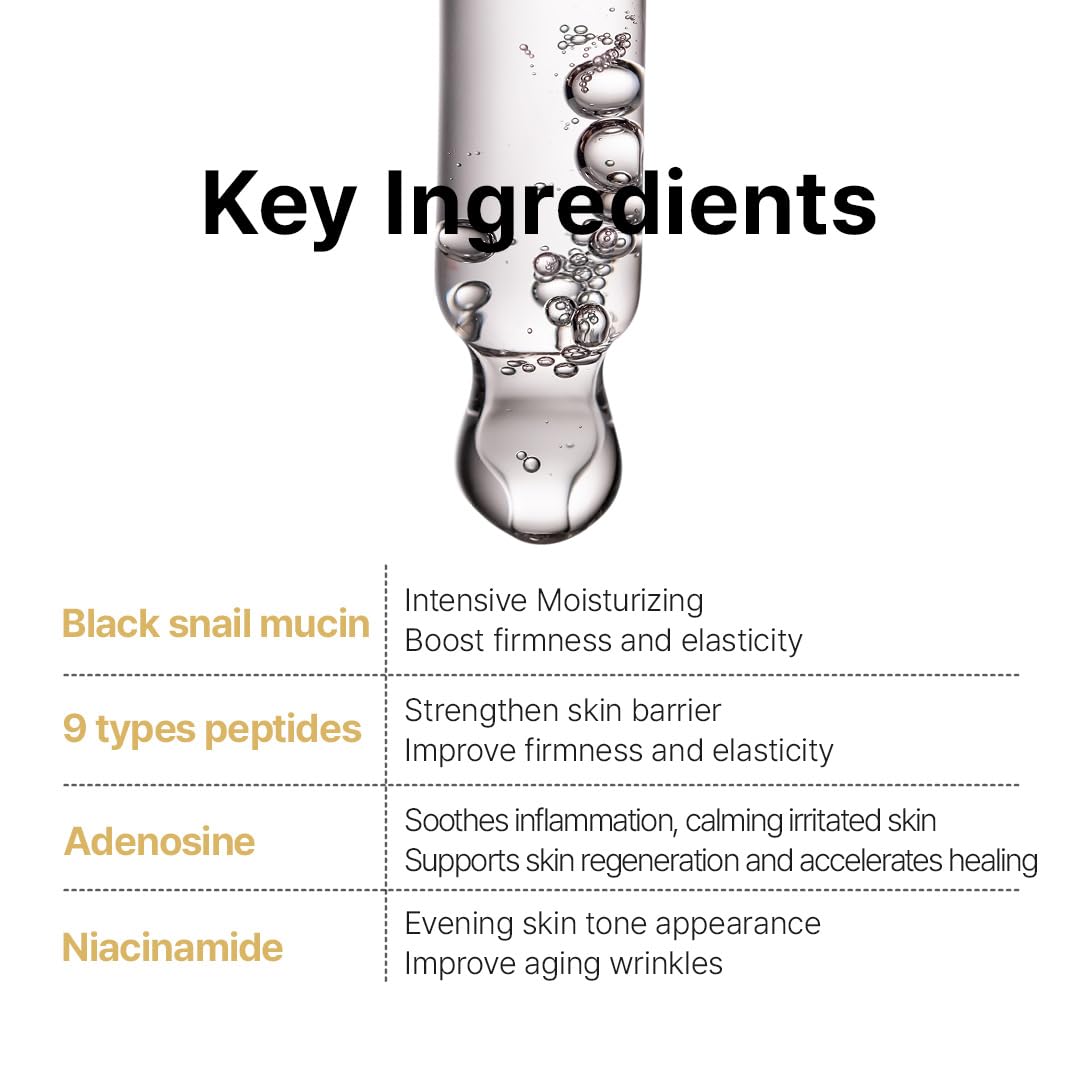 Serum on skin showing glow and balanced hydration.