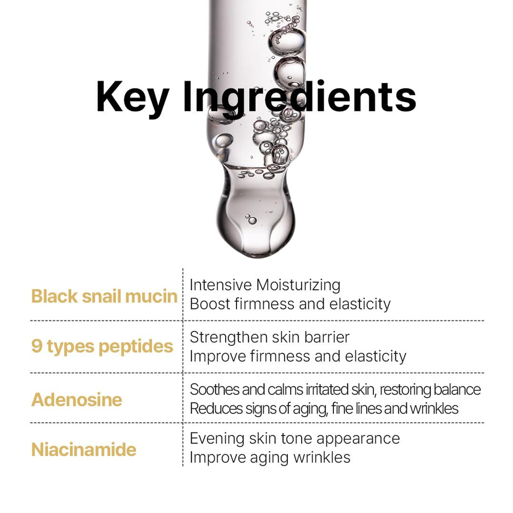 FARMSTAY application scene highlighting Niacinamide, Glycerin, Adenosine for soothing and anti-aging