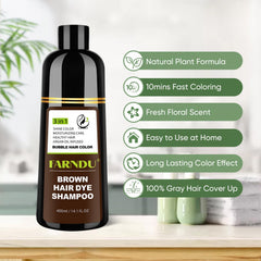 Farndu ammonia-free and paraben-free formula label