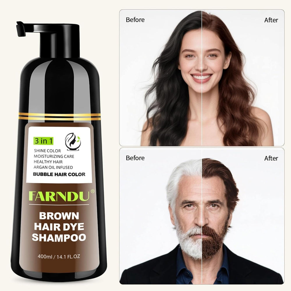 Farndu plant-based-formula-argan-olive-oil highlights nourishing moisture during color.