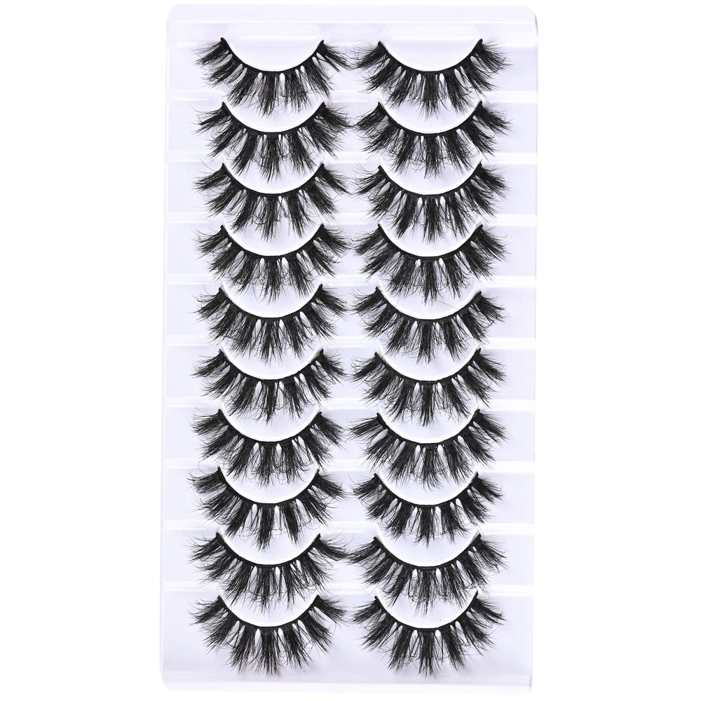 FARRED Fluffy Lashes cruelty-free synthetic fibers mimic mink with gentle wear.