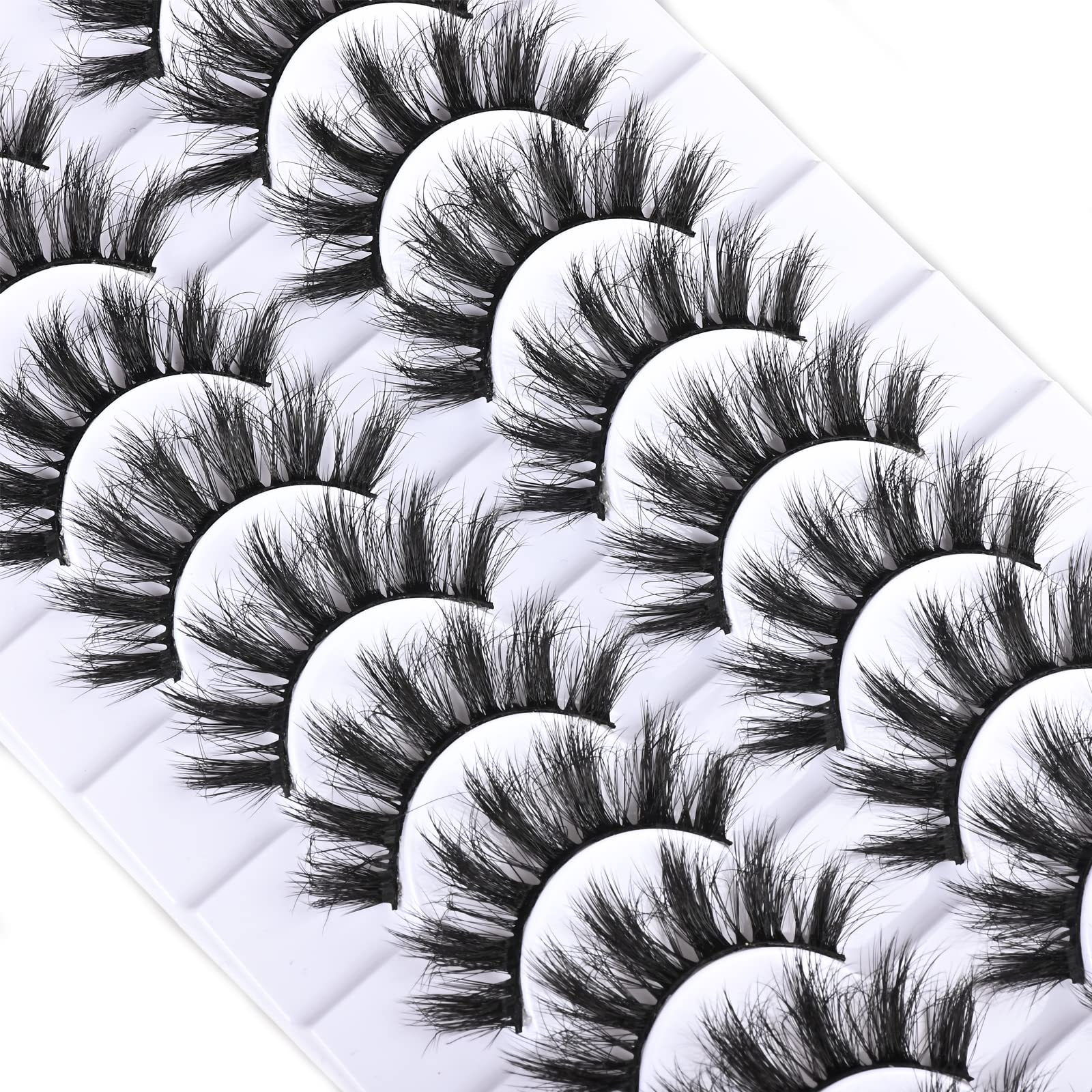 FARRED Fluffy Lashes fluffy lightweight fibers feel soft for all-day comfort.