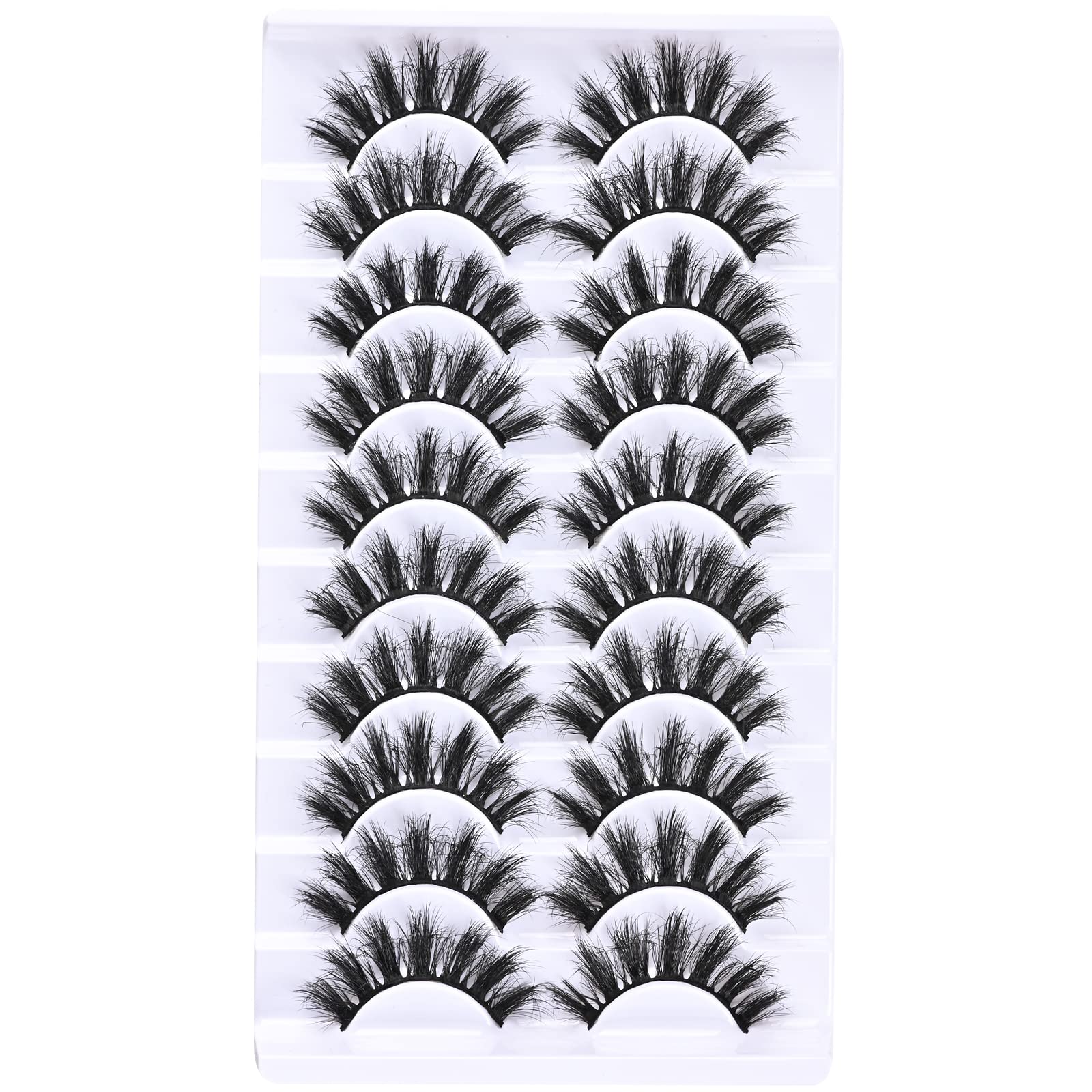 FARRED Fluffy Lashes ideal for smaller eyes for defined, lifted lashes.