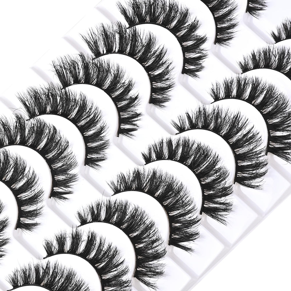 FARRED Mink Lashes Full Volume Natural Finish for balanced drama.