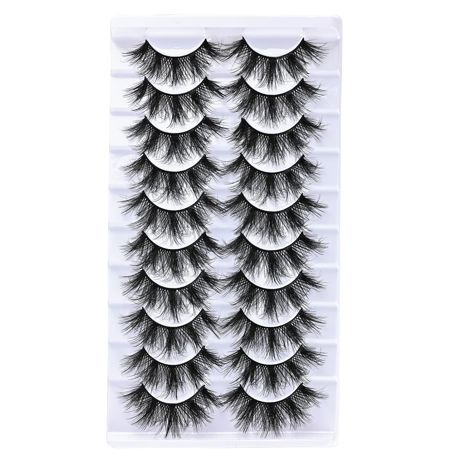 FARRED Wispy Lashes fluffy fiber for lightweight comfort and natural volume.