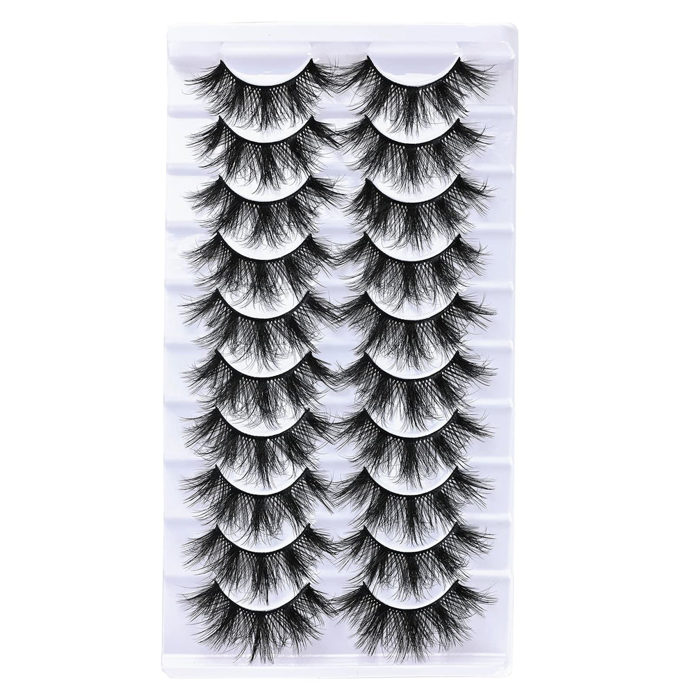 FARRED Wispy Lashes fluffy fiber for lightweight comfort and natural volume.