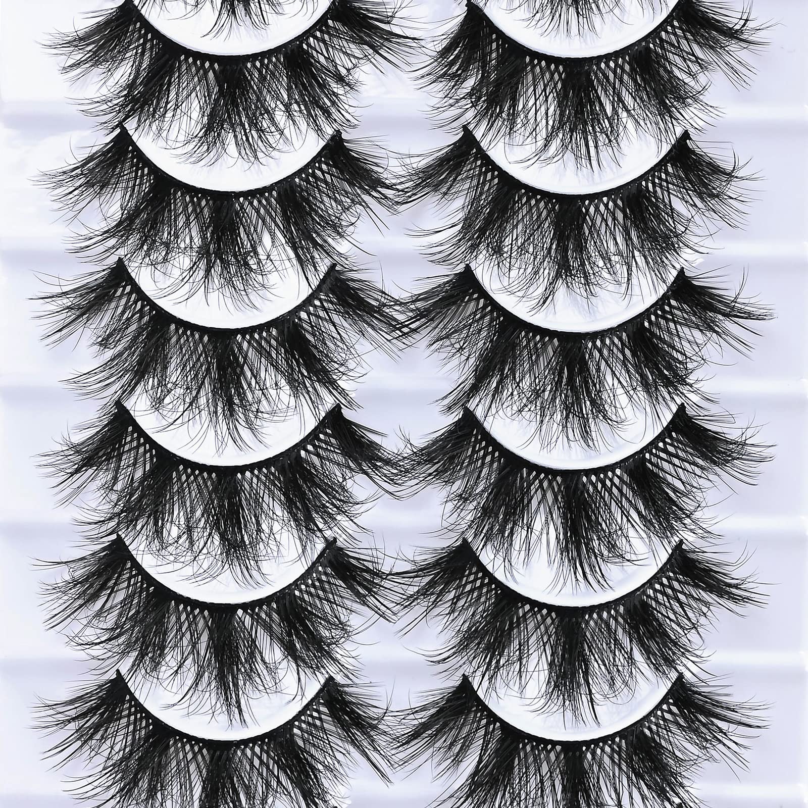 FARRED Wispy Lashes perfect for workdays with subtle eye definition.