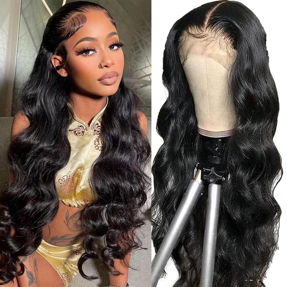 FASCARA 18-inch body wave wig for natural-looking volume and easy styling.