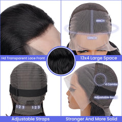 FASCARA bleached knots detail for a discreet scalp illusion.