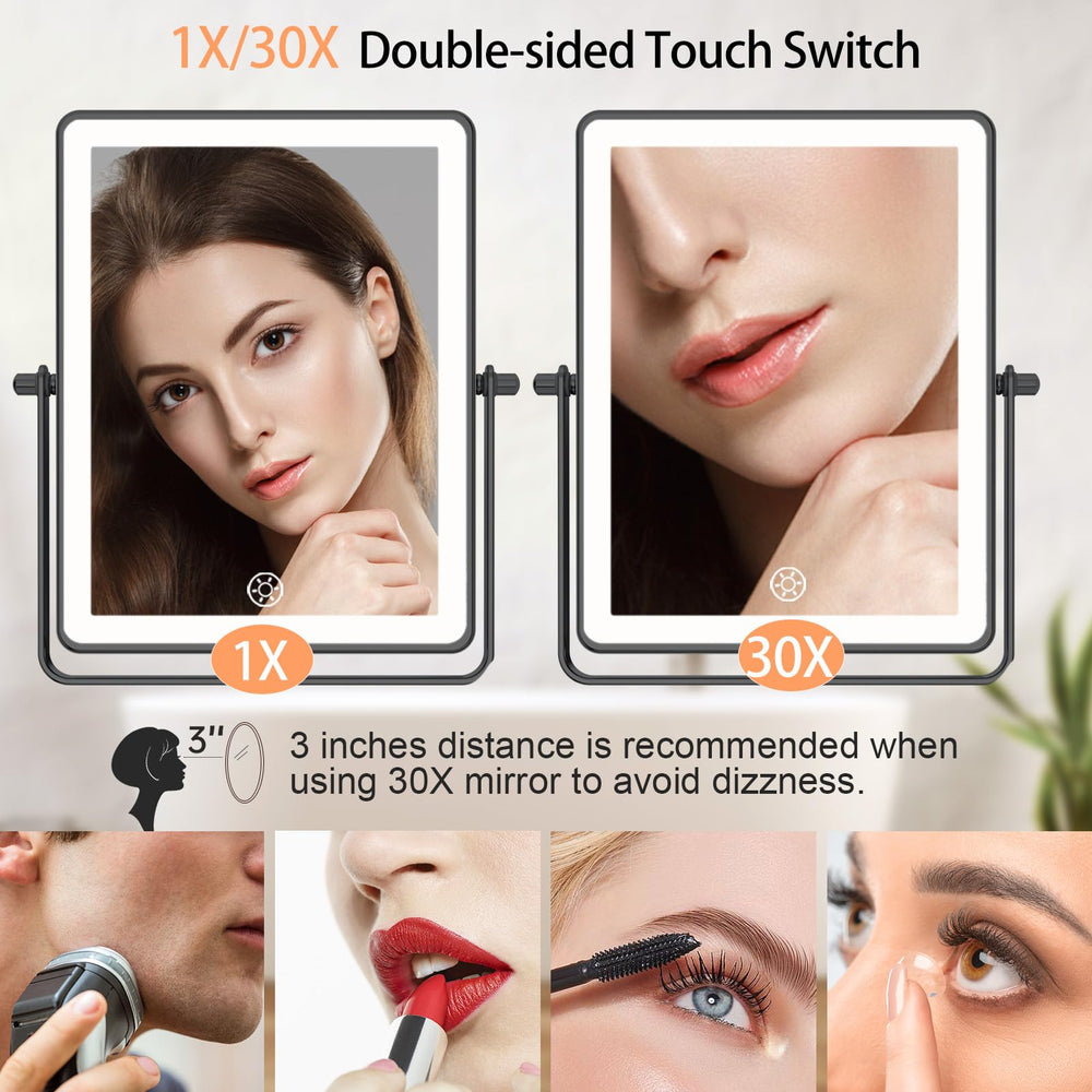 FASCINATE extended-arm 360-degree swivel for flexible angles during grooming