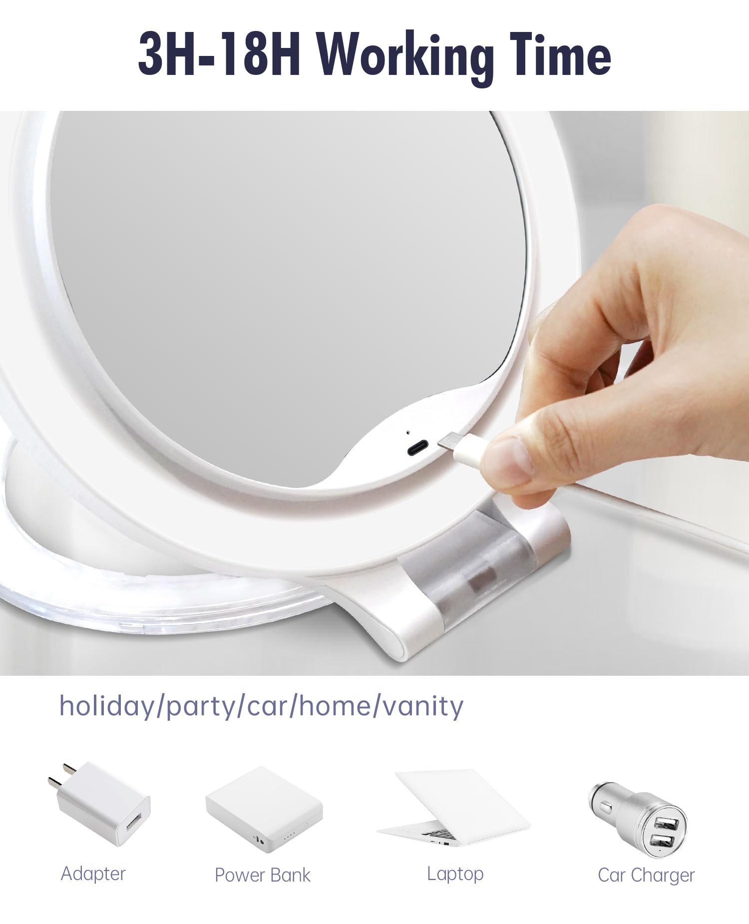 FASCINATE rotates for easy viewing at any angle during grooming