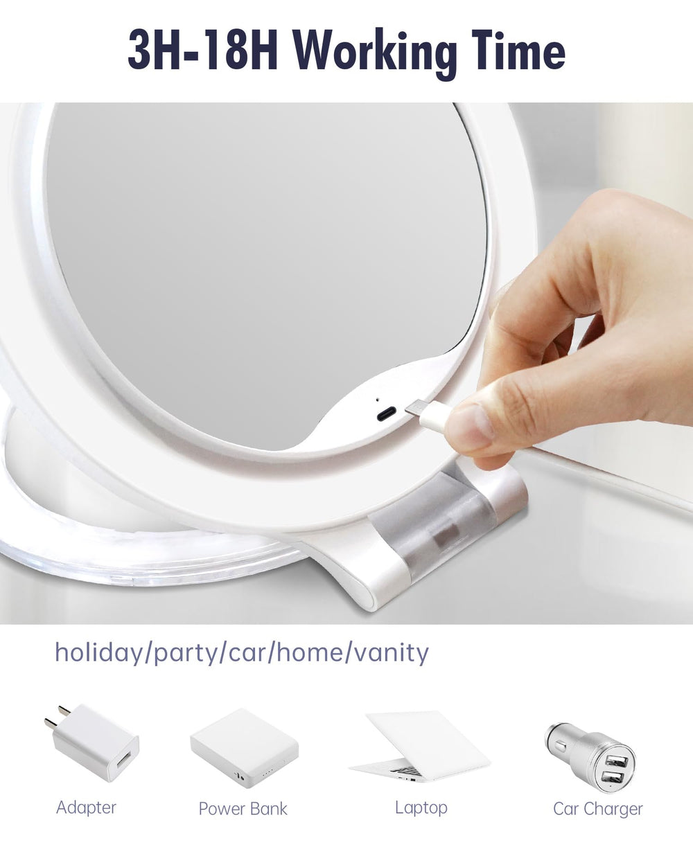 FASCINATE rotates for easy viewing at any angle during grooming