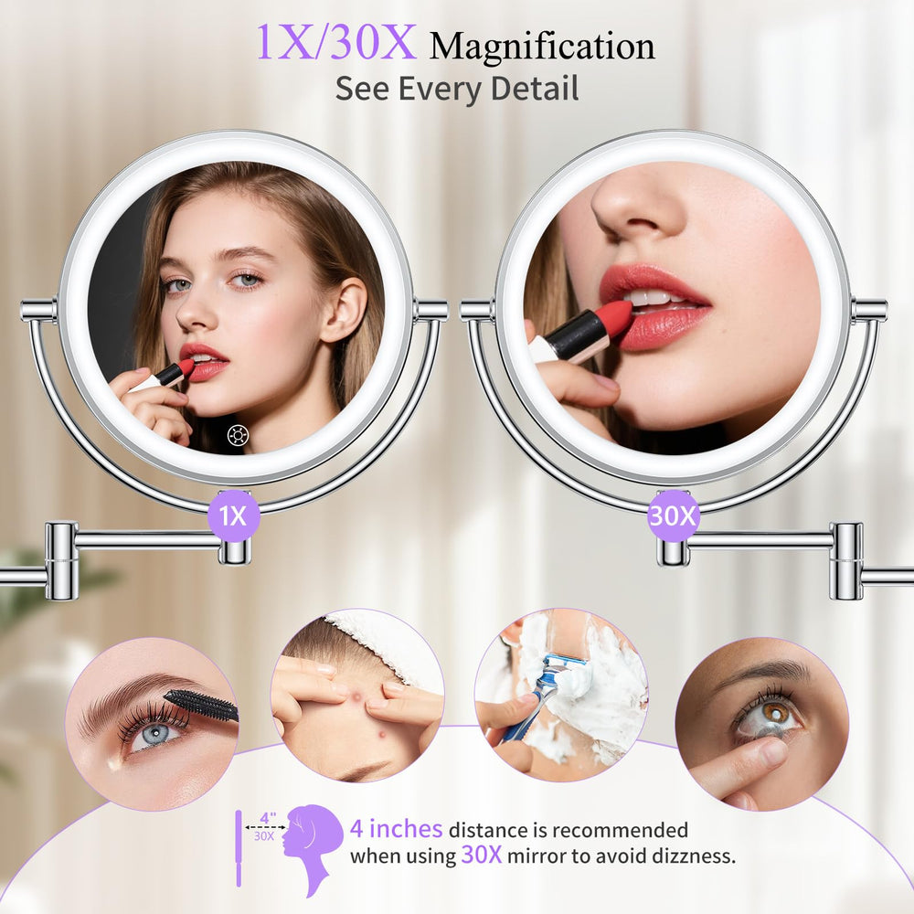 FASCINATE 360-degree swivel view for easy angle changes