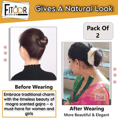 Fashion Fitoor wedding accessory for bun adds timeless elegance to festive looks.