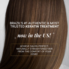 Fashion Gold keratin application steps image for at home use