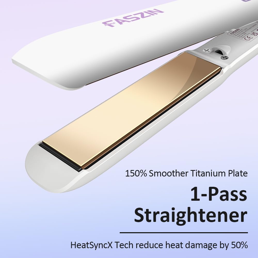 Faszin LED display shows precise temperature for consistent results.