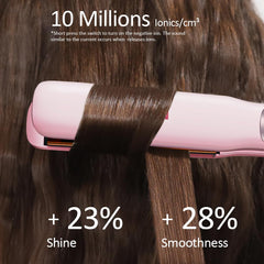 Faszin HeatSyncX compensates temperature for even root-to-tip styling.