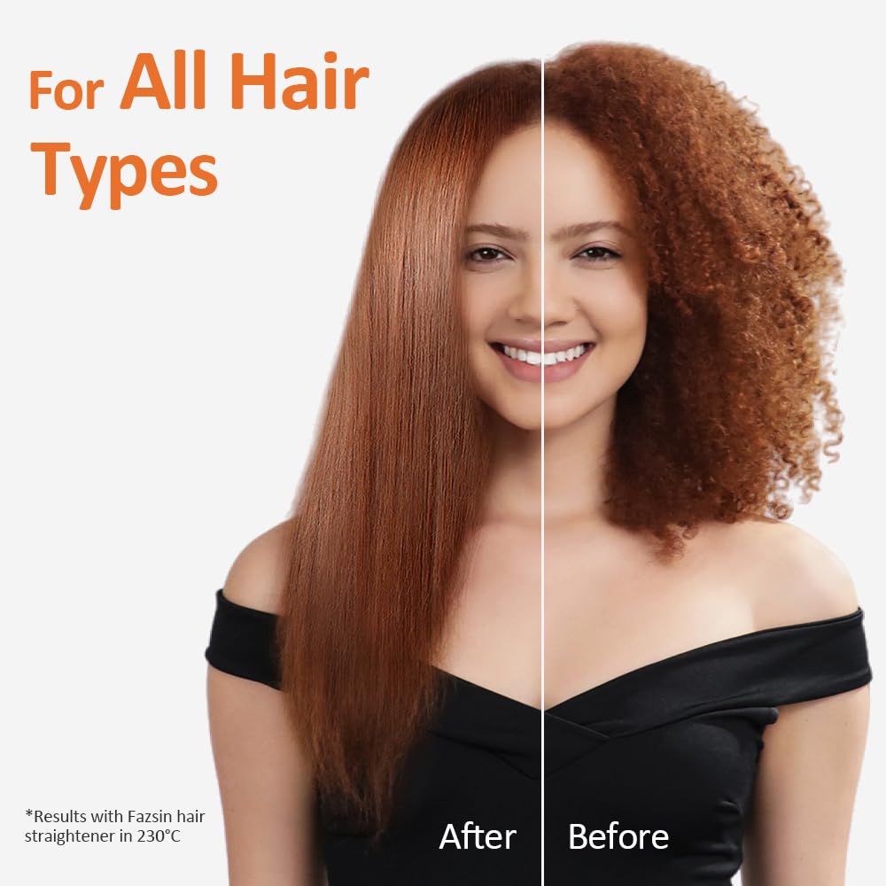Faszin wide plate 110mm for faster coverage on thick hair