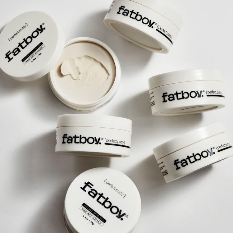 Fatboy Hair Perfect Putty recyclable packaging supports sustainable care