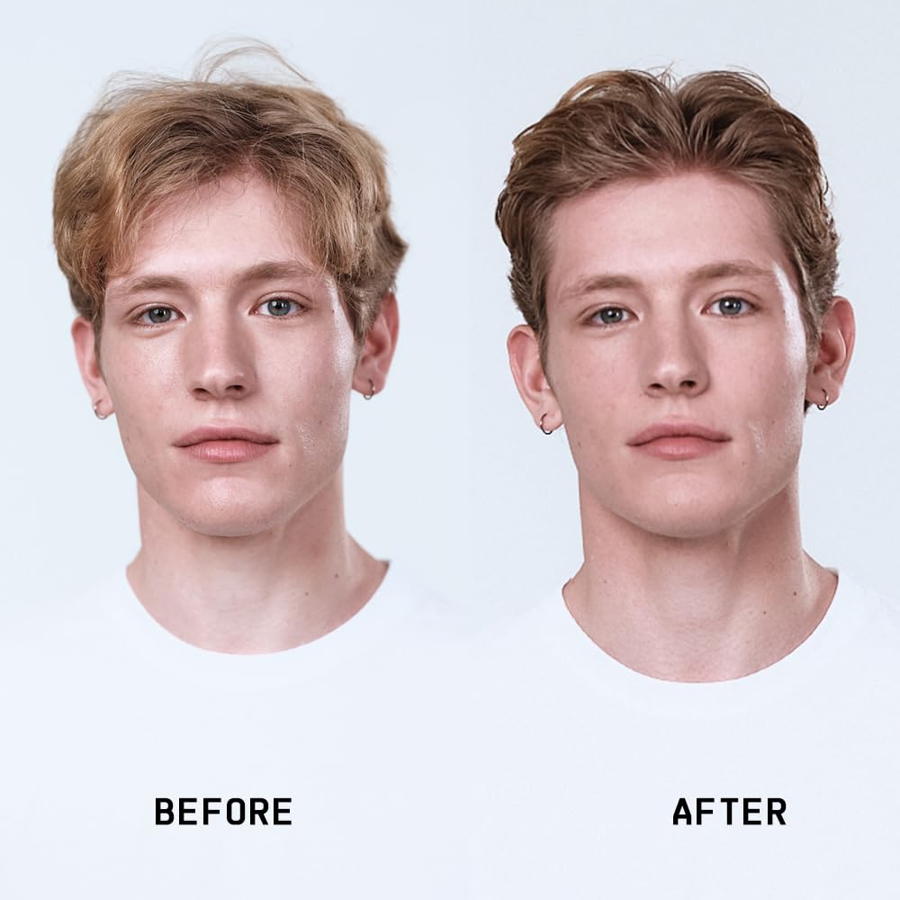Dry hair styling with Fatboy Sea Salt Pomade adds texture and separation.