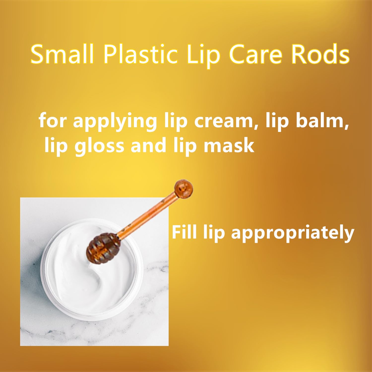Fazanwey lip applicator compact 3.3 cm length enables precise application