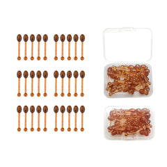 Fazanwey lip applicator sticks scoop lip balm from a jar for clean application