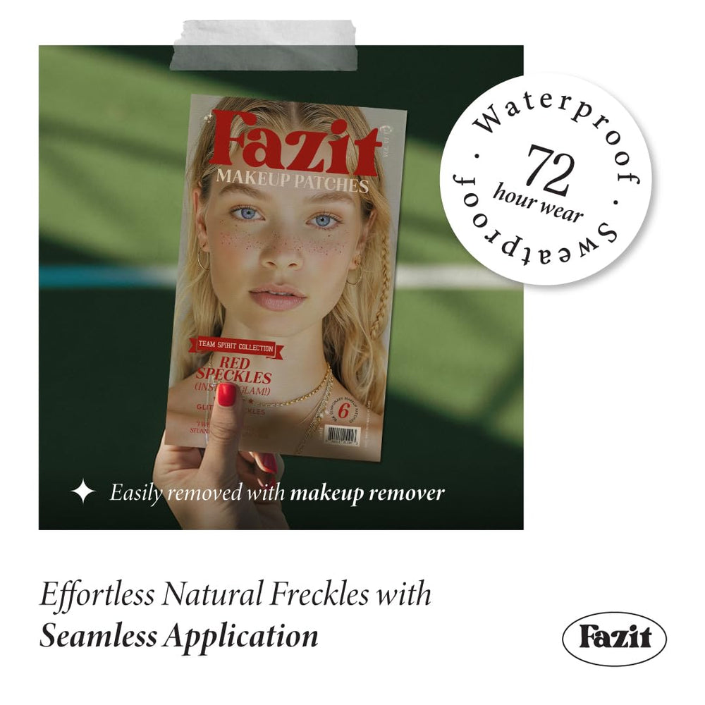 Fazit makeup patches application step demonstrates easy wet-dab method