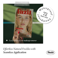 Fazit makeup patches application step demonstrates easy wet-dab method