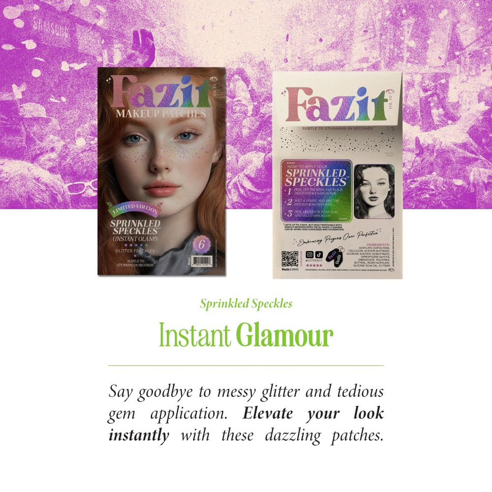Fazit Makeup Patches Packaging and usage guide visual