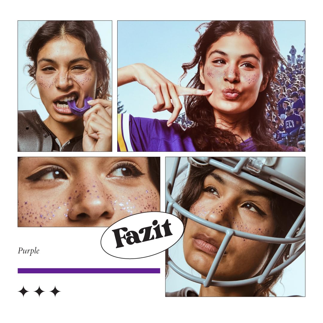 Fazit makeup patches on cheek glow for radiant selfies.