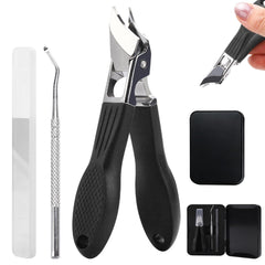FBFL Eagle Beak Nail Clippers with beveled blades for precise trimming of thick nails.