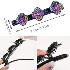 FCLEIH clip detail highlights rhinestones catching light for eye-catching party-ready looks