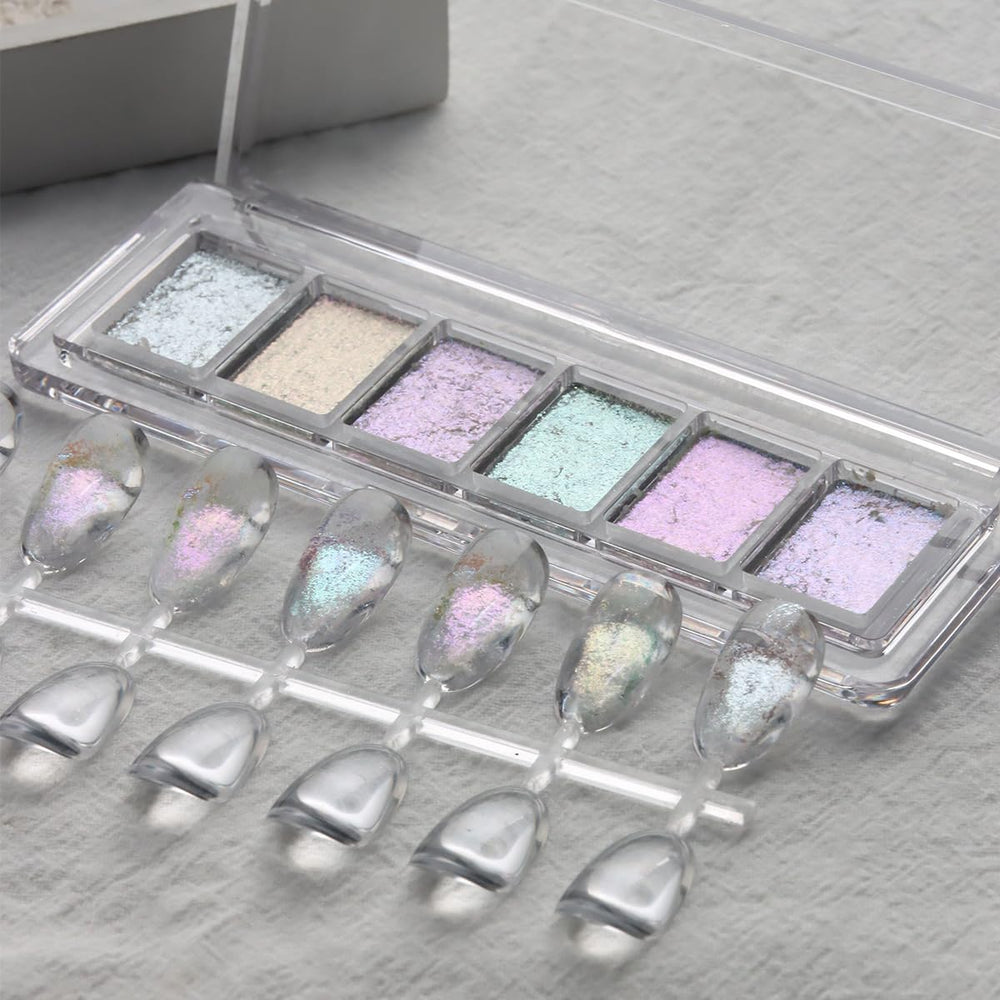 Fcozpjk acrylic stick application image illustrates precise glitter placement