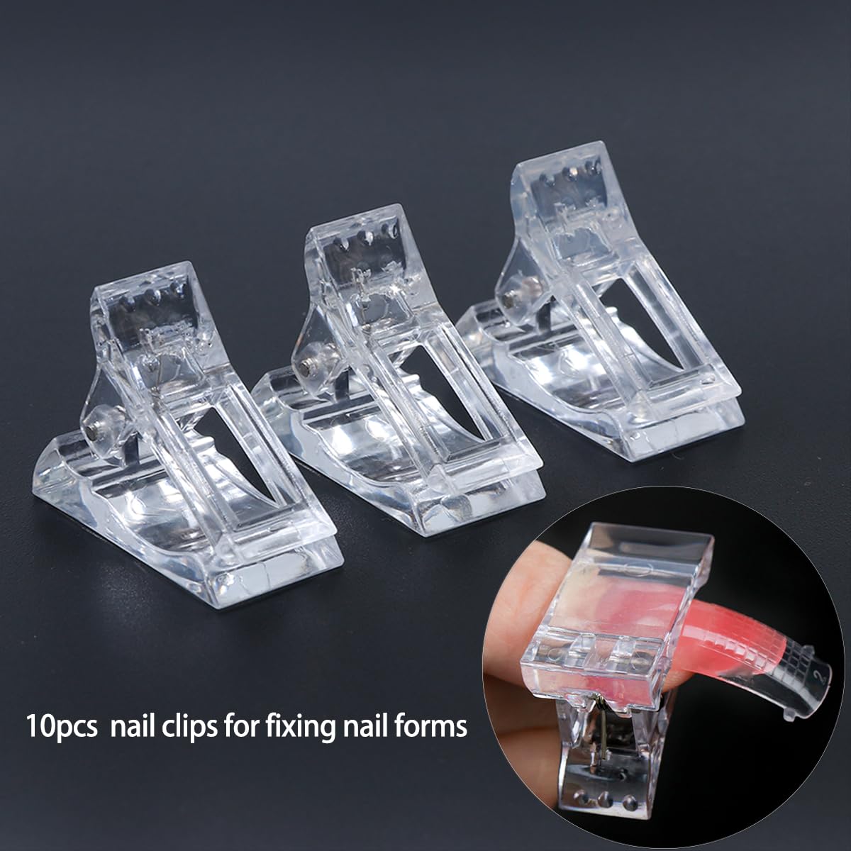 Fcozpjk dual nail forms for ballerina shape ideal for tapered elegant nails.