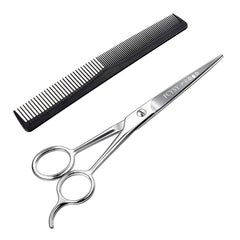 Fcysy professional 6-inch hair shears close-up blade edge for clean cuts