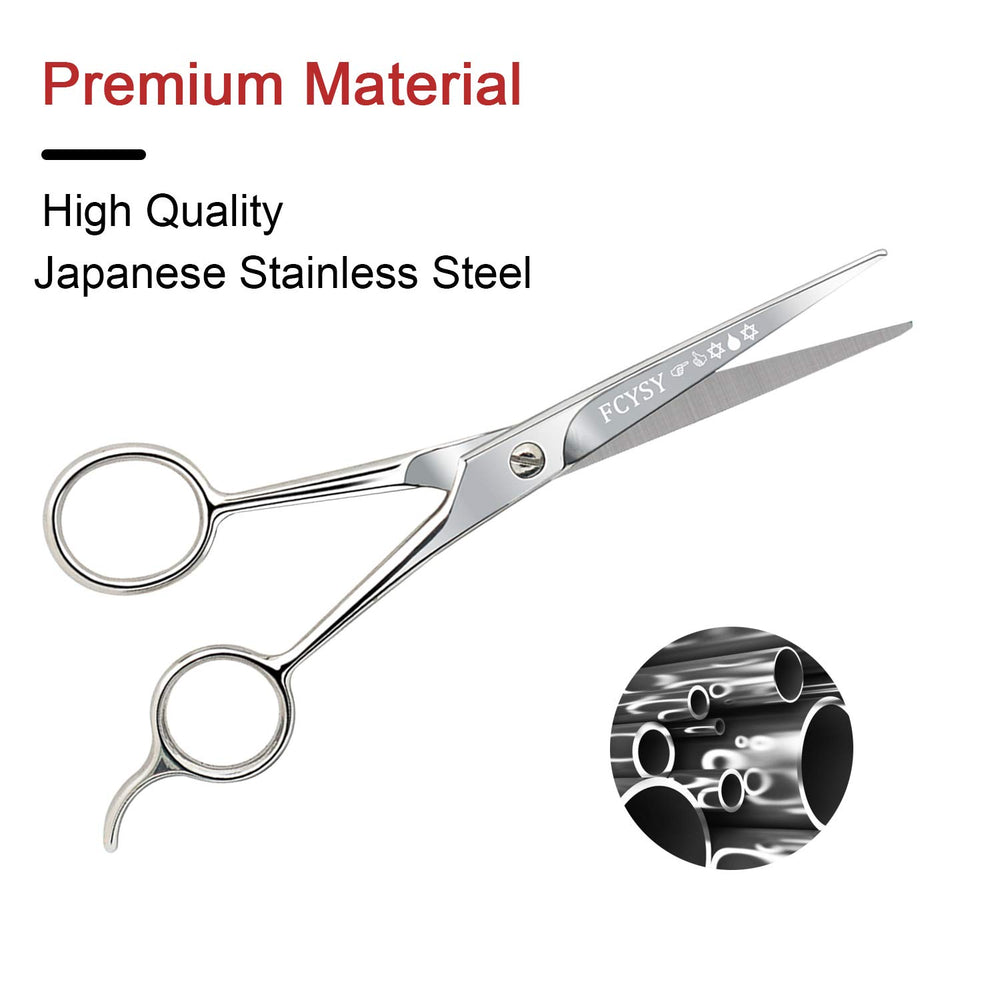 Fcysy scissors used in salon or home grooming environment for versatile use
