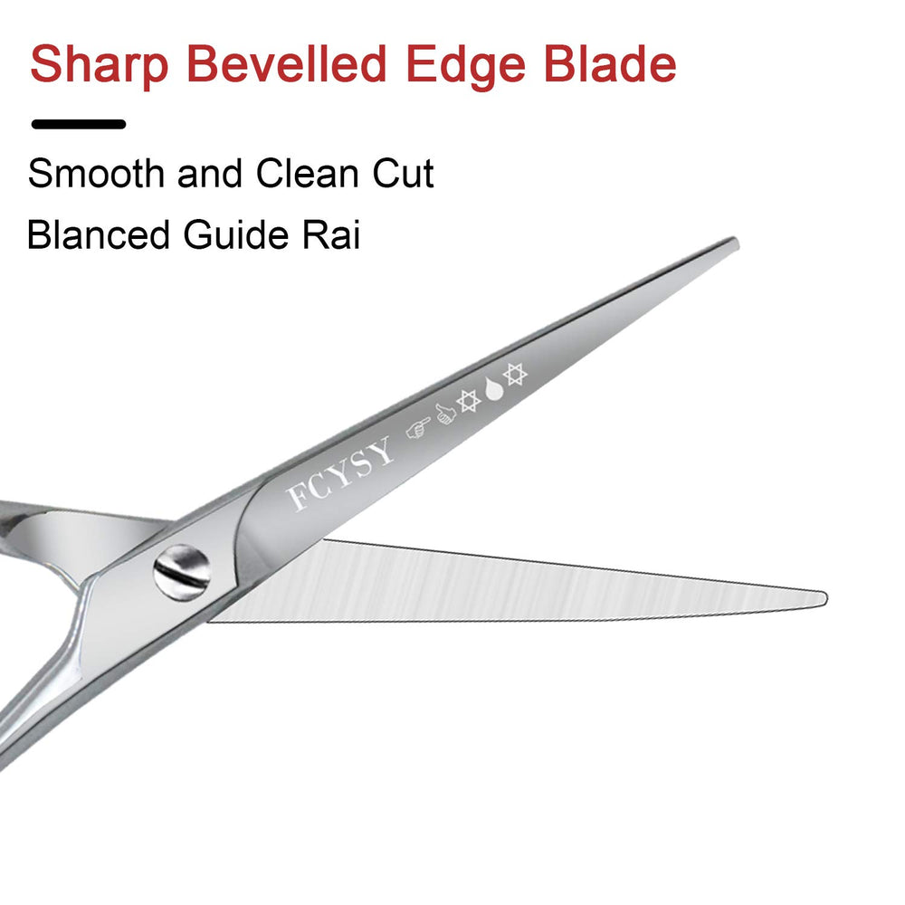 Fcysy hair cutting scissors in-use scenario for men and women styling at home or salon
