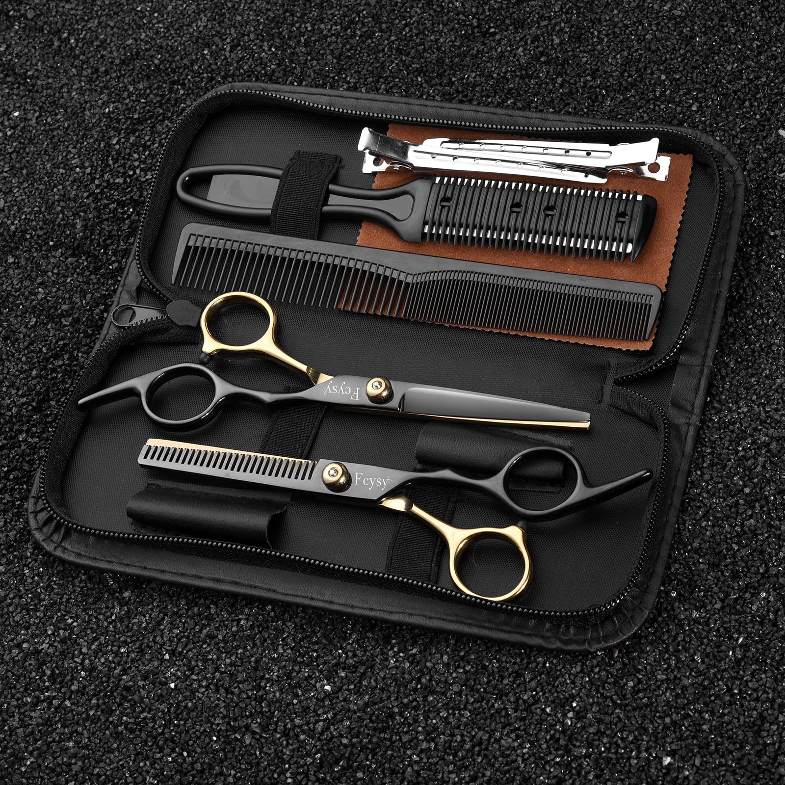 Fcysy precision cutting enables layering and texturizing across different hair types.