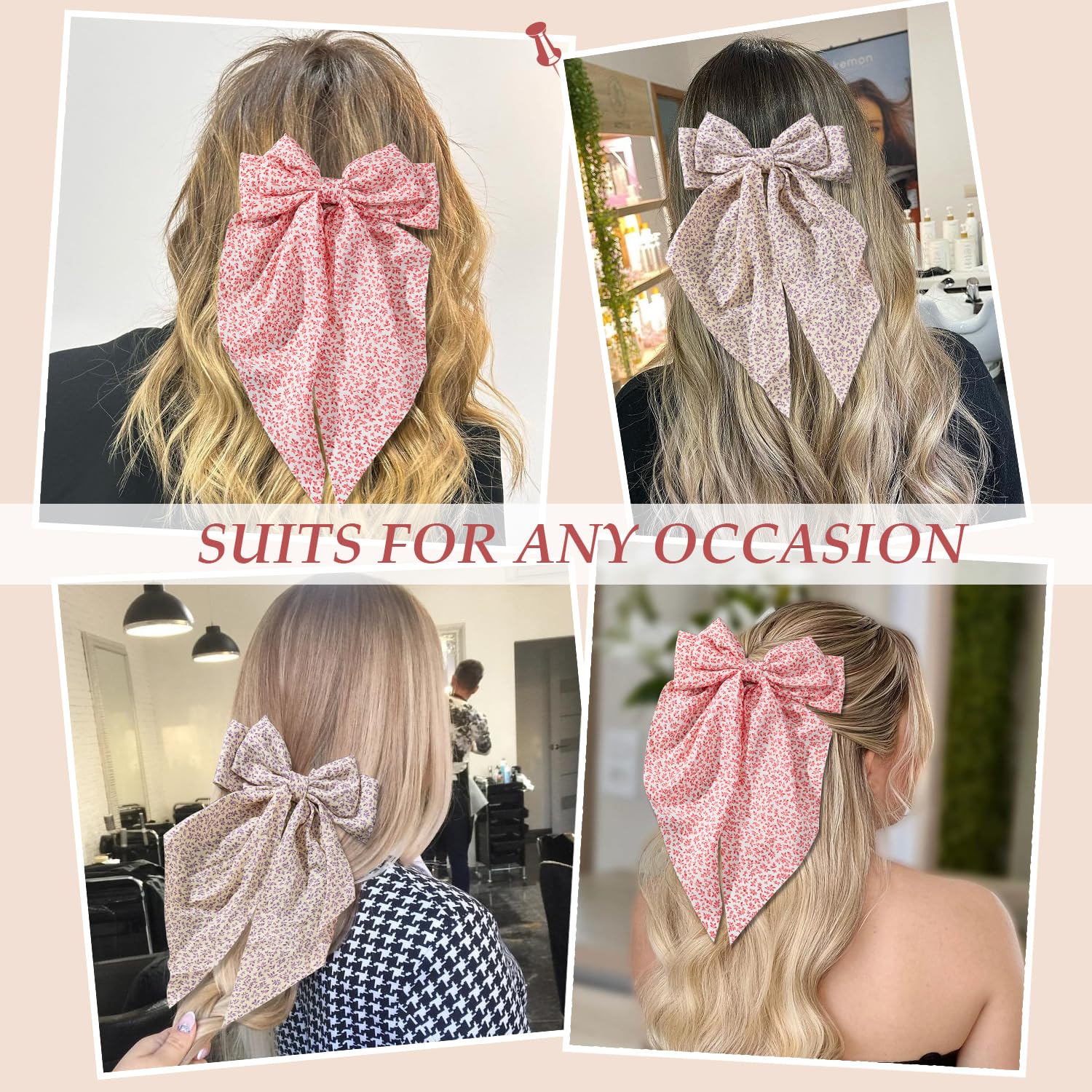 FDBJulyy bow clips updo-style image demonstrates large clip for thick hair
