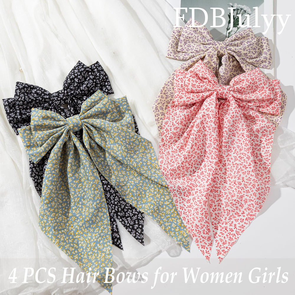 FDBJulyy bow clips bathroom-use scenario during washing or makeup routine
