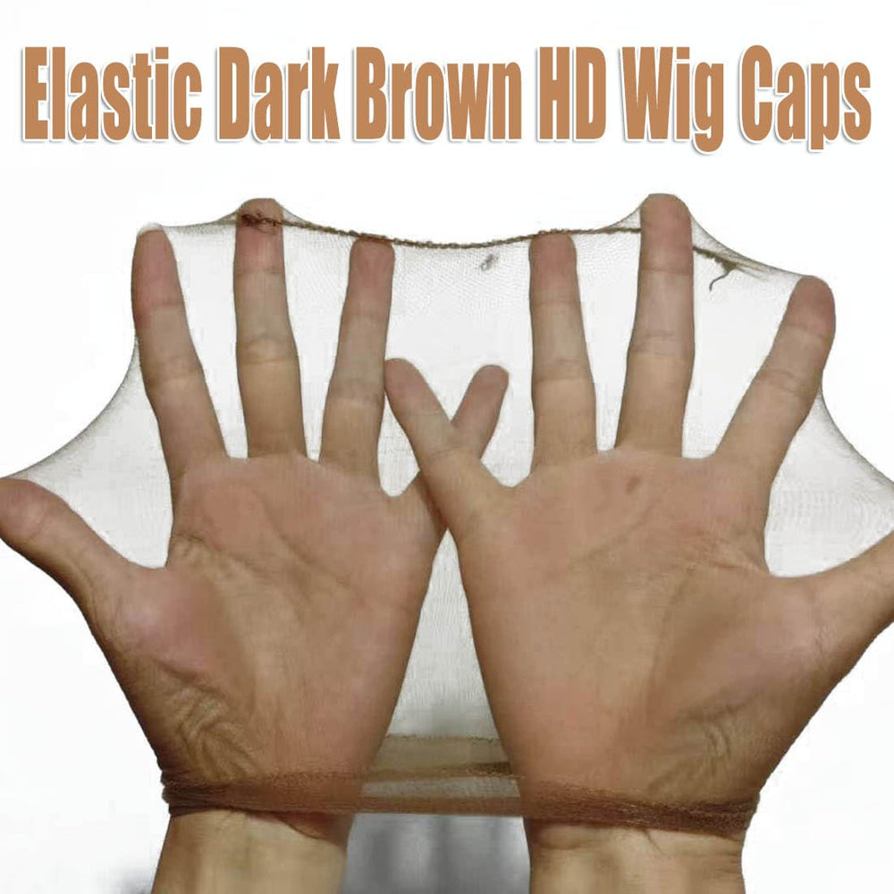 FDBJulyy dark brown hd wig cap wedding-party-ready option for special events.