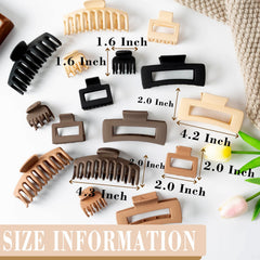 FDBJulyy large claw clip close-up showing durable spring for secure grip on thick hair.