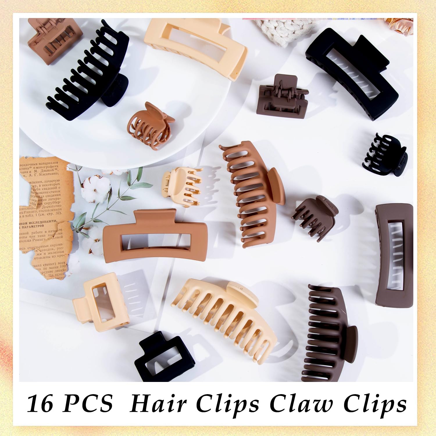 FDBJulyy shower-ready clip shown securing hair during shower or makeup routine.