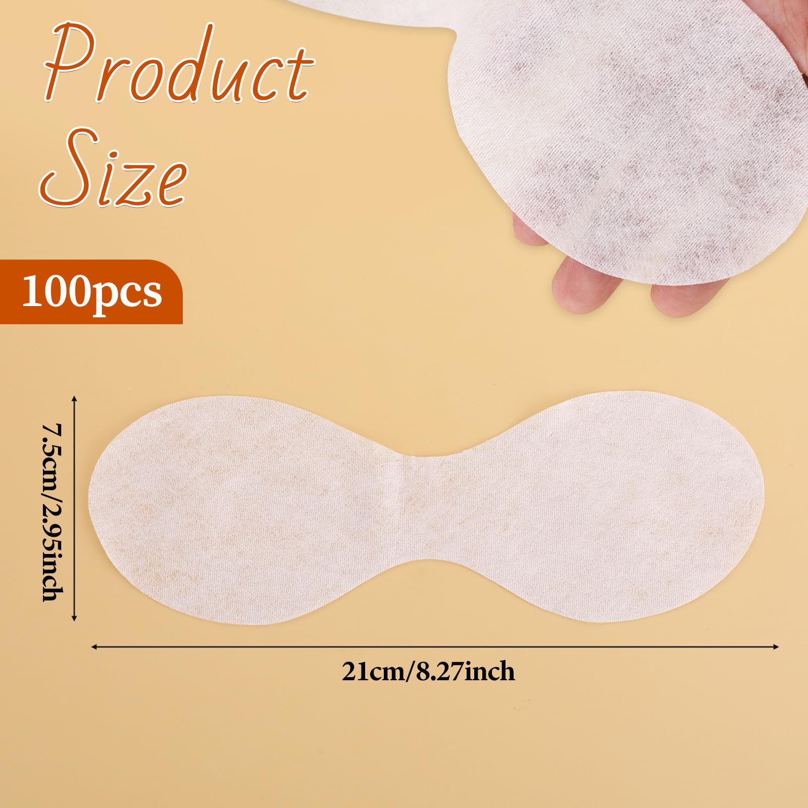 FdcLixuvol eye pads fit most eye shapes for a secure fit