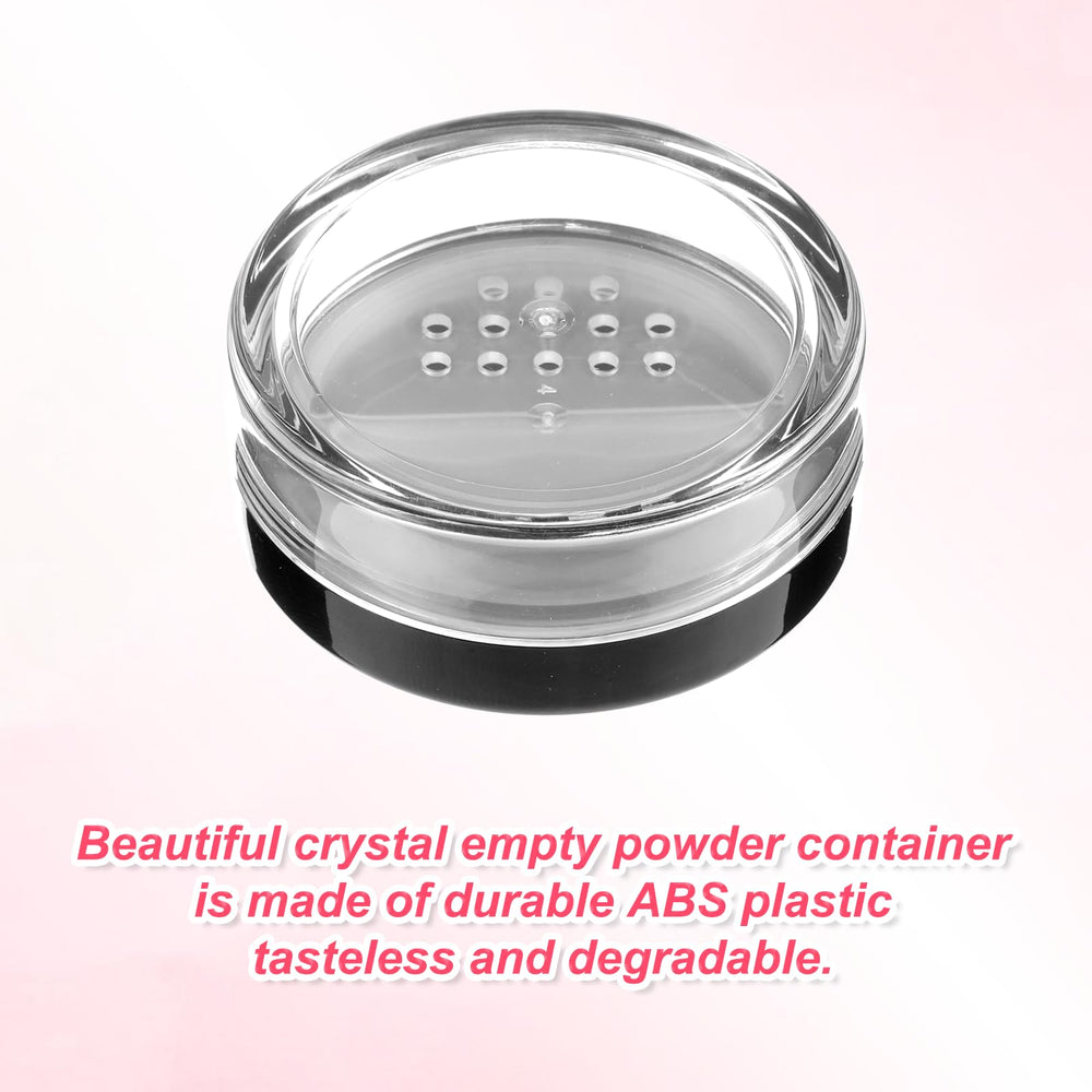 FdcZeyxior transparent body provides easy powder visibility at a glance.