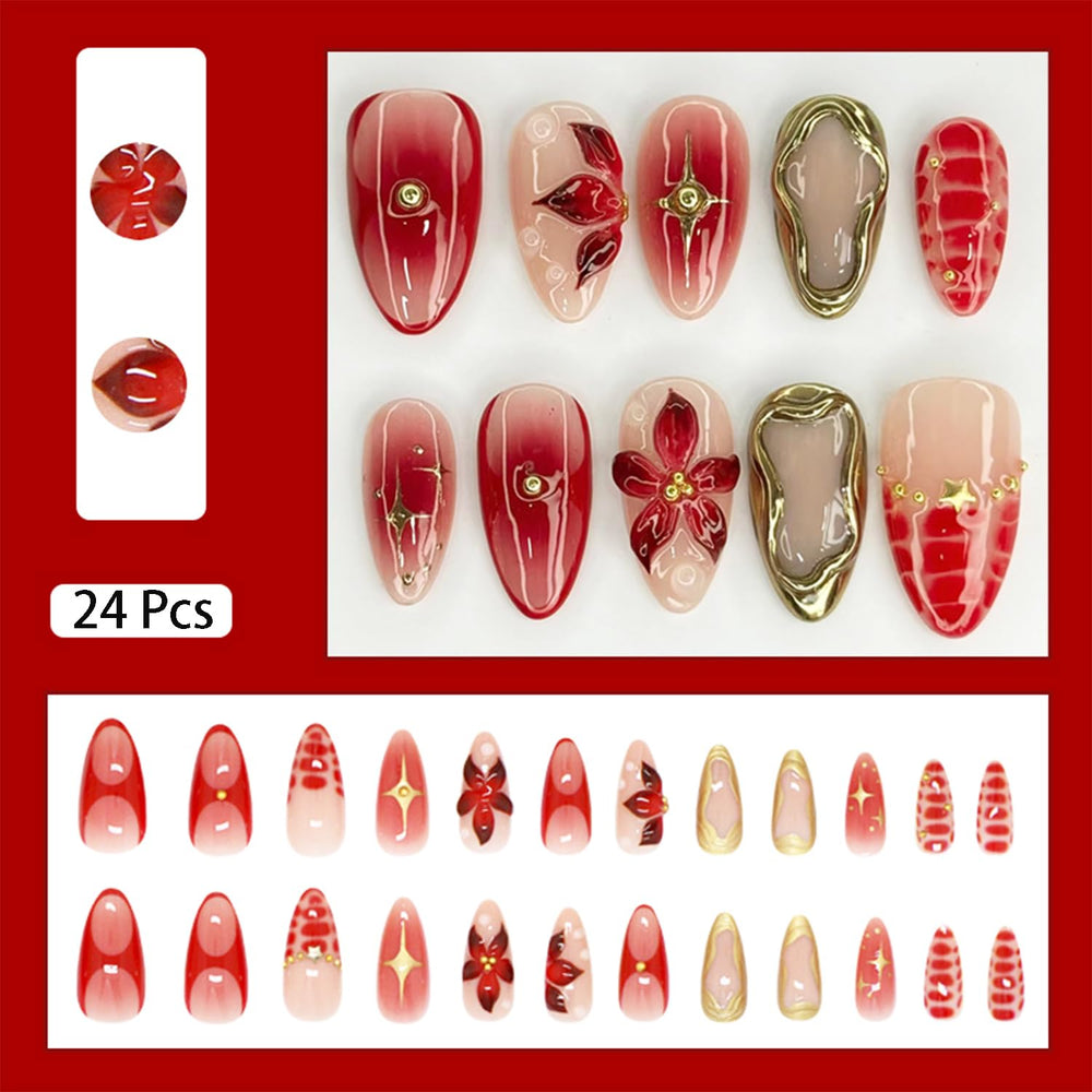FDSQHSA Packaging gift-ready box for a nail-art gift