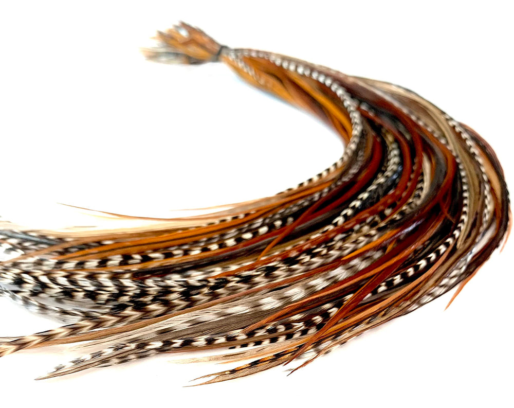 Feather Headz USA-made premium quality extensions support creative, confident styling.