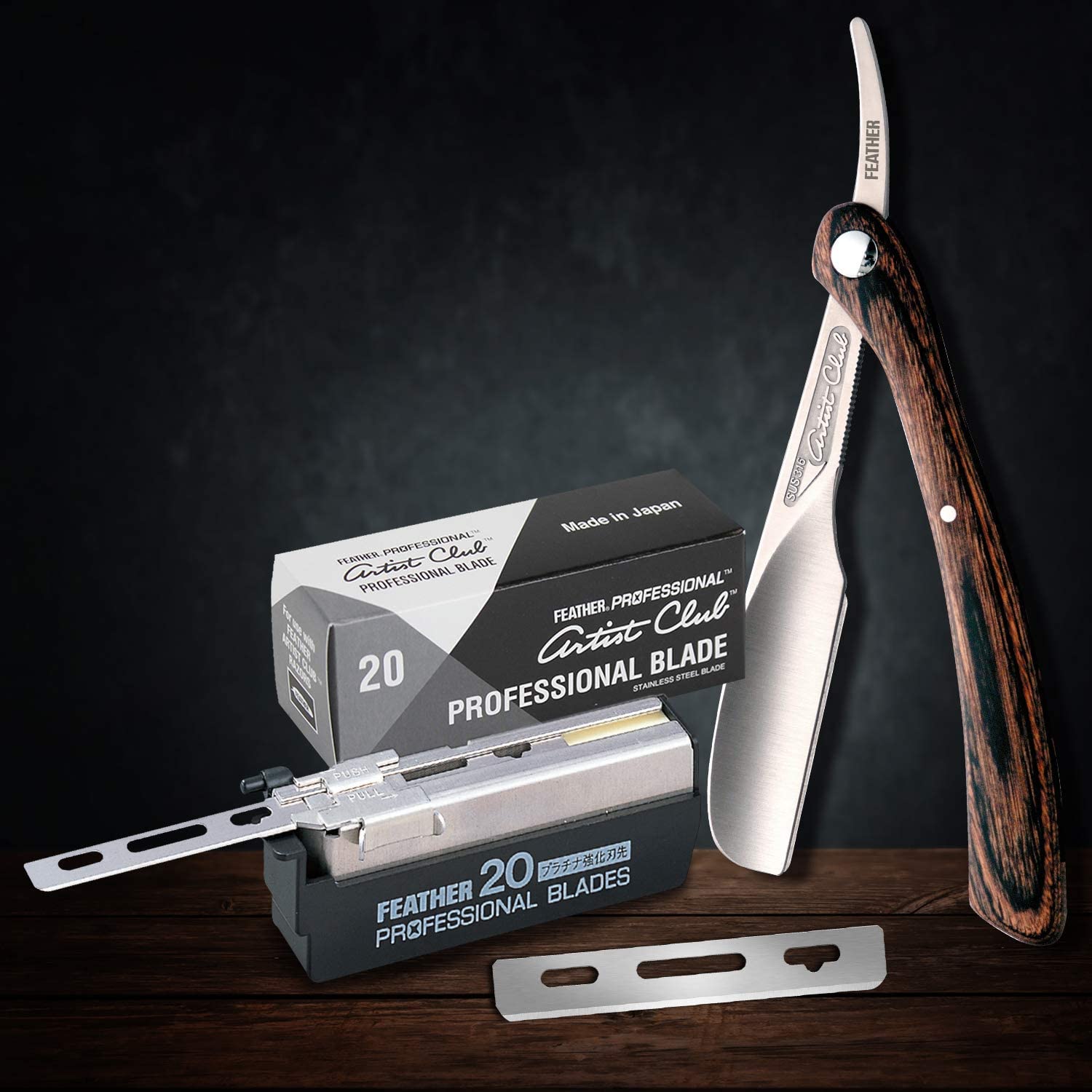 Feather hygienic one-touch system enables quick sanitary blade changes