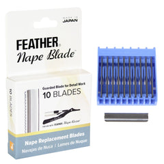 Feather Nape Blades close-up shows precise access to hard-to-reach areas