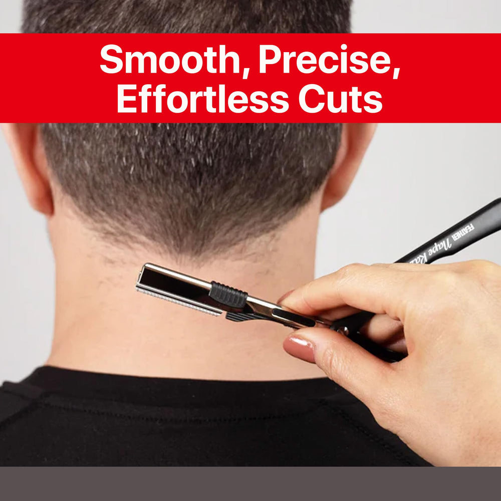 Feather Nape Blades nape-use-application enables precise back-of-neck grooming